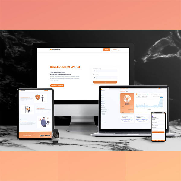 A cryptocurrency trading and staking wallet