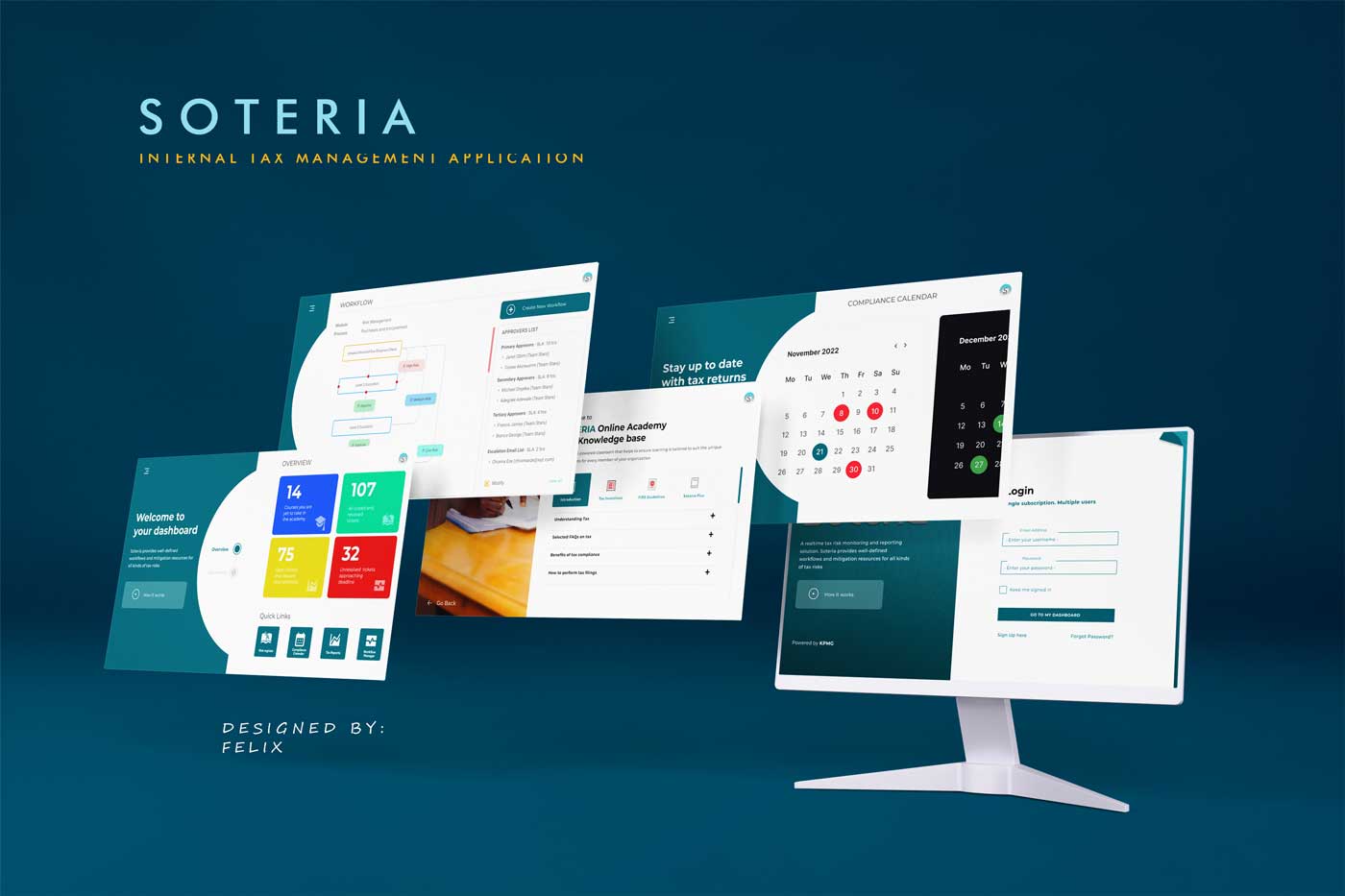 An internal application for organizational tax management and reporting