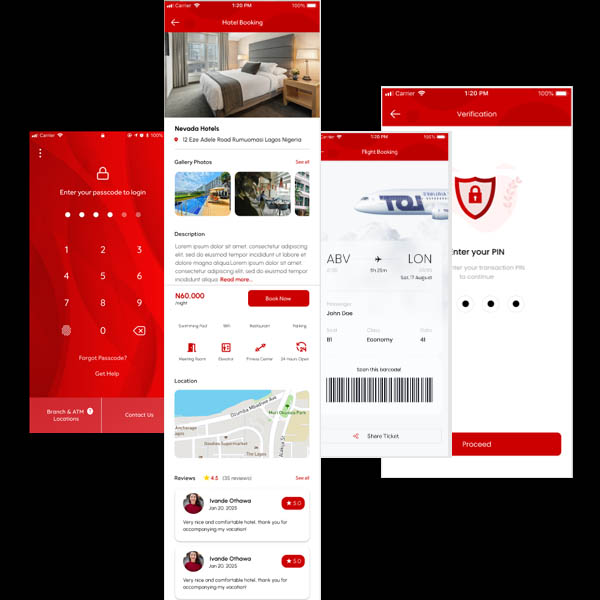 Redesigning Mobile Banking Application for a Top-Tier Bank in Nigeria
